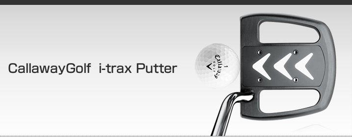 Callaway GOLF パター i-trax New Grip Tour Issue Callaway I-Trax Black Putter 35 Inch Tour Label