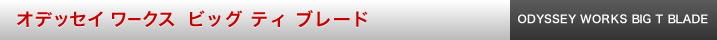 オデッセイ ワークス ビッグ ティ ブレード